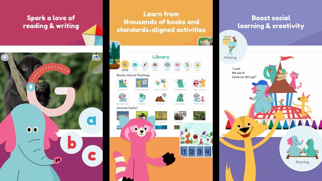 Khan Academy Kids: Learning! - apps for learning to read
