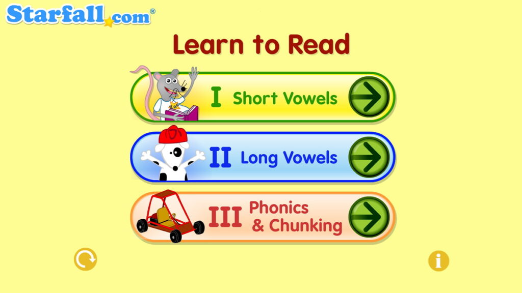 Starfall Learn to Read - apps for learning to read