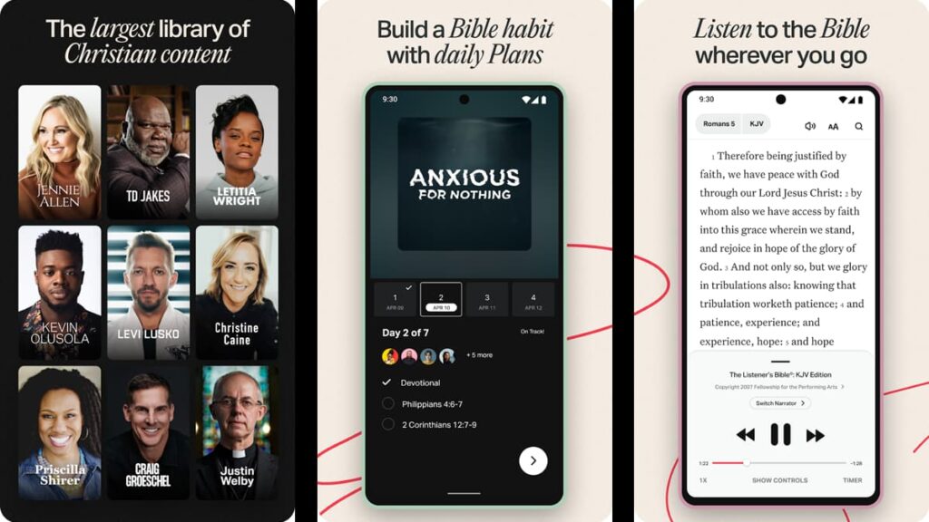 Bible App with Audio