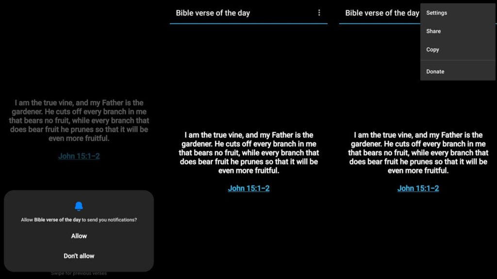 Verse of the day app