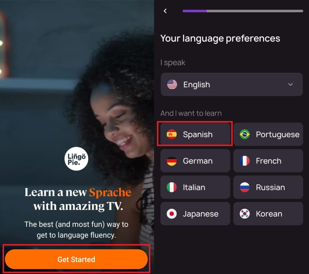 learn Spanish with tv shows