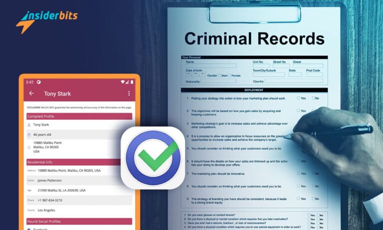 Check criminal records with the Background Check People Finder app