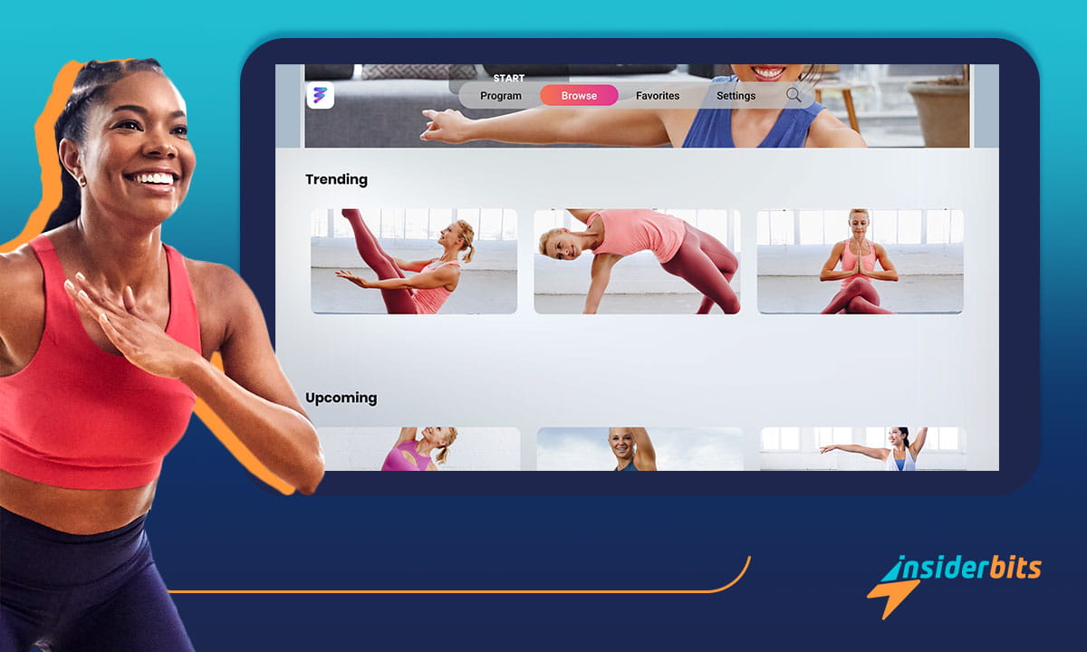 Probieren Sie die FitOn Workouts App aus, um zu Hause fit zu werden