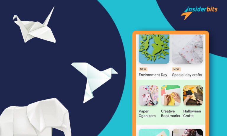 Try this Paper Crafts Learning App