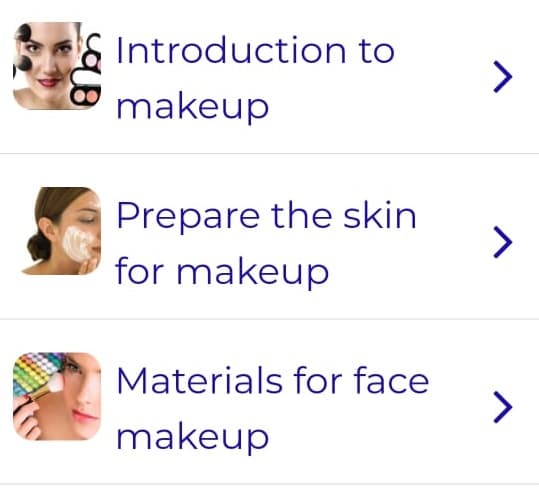 app to learn makeup