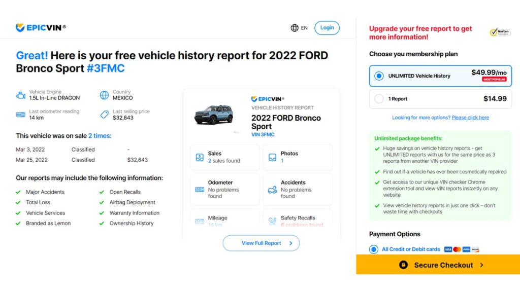 check vehicle license plates