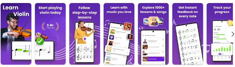 apps to learn violin