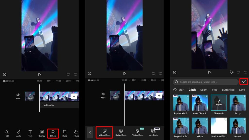 How to add effects to WhatsApp status videos | Insiderbits