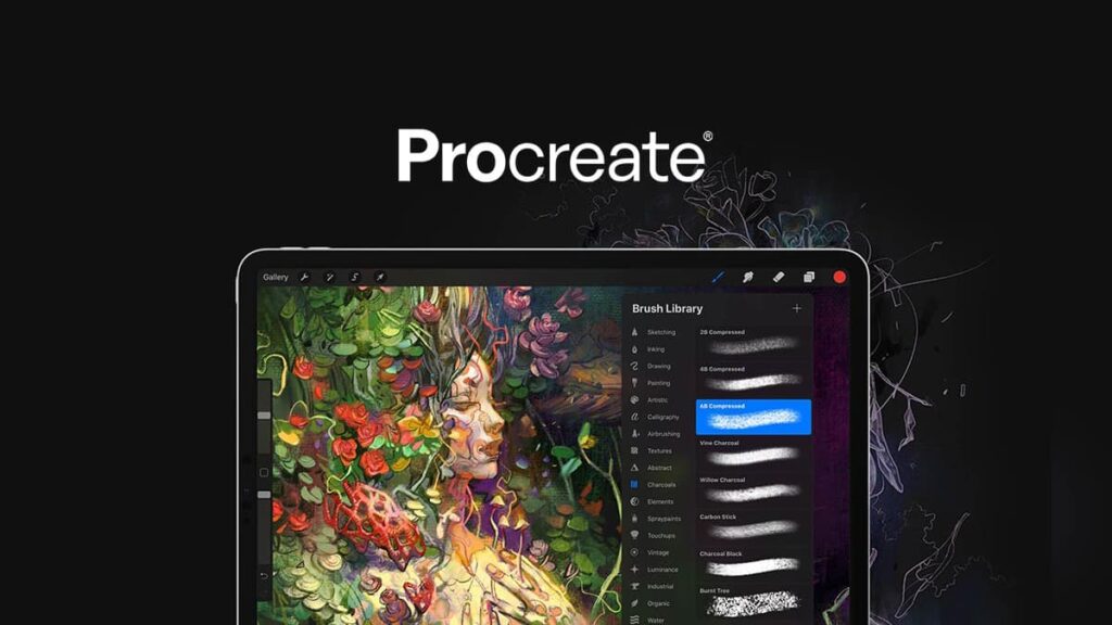 Procreate app