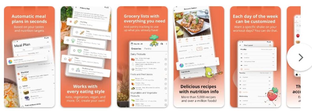 best apps for meal planning 