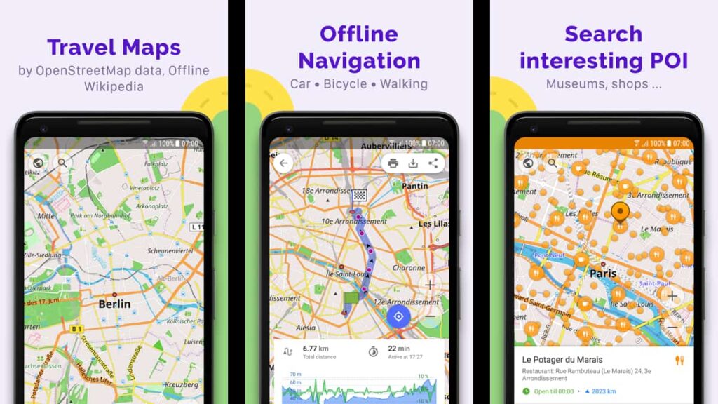 Map apps