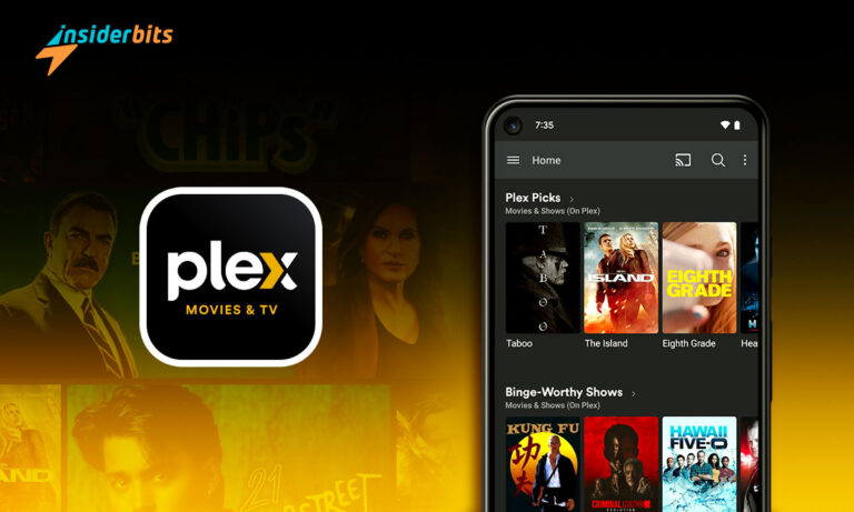 Série d'applications Plex TV et télévision en direct sur votre téléphone