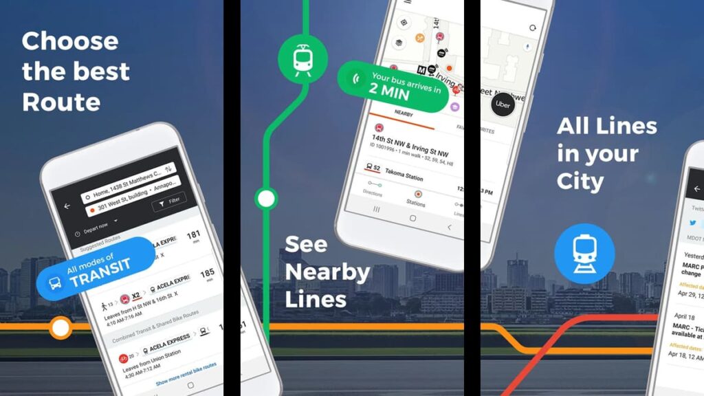 transit apps