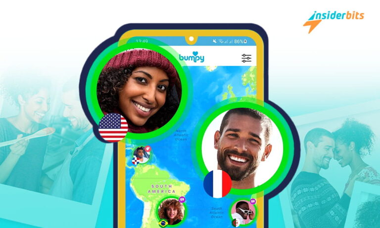 Connectez-vous à l'échelle mondiale avec l'application Bumpy - International Dating