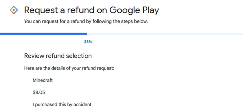 Wie man eine Rückerstattung im Play Store beantragt