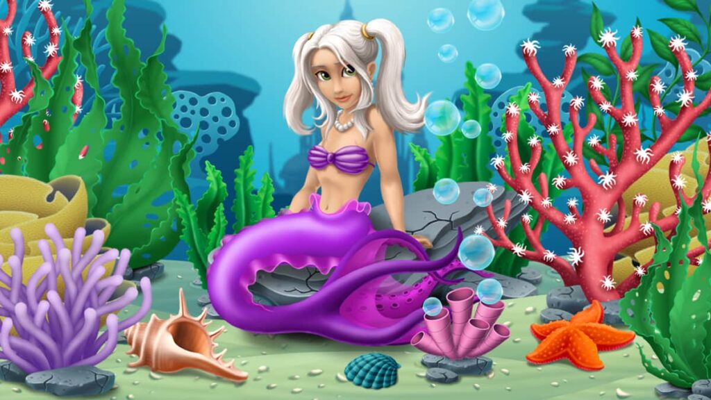 mermaid games for kids