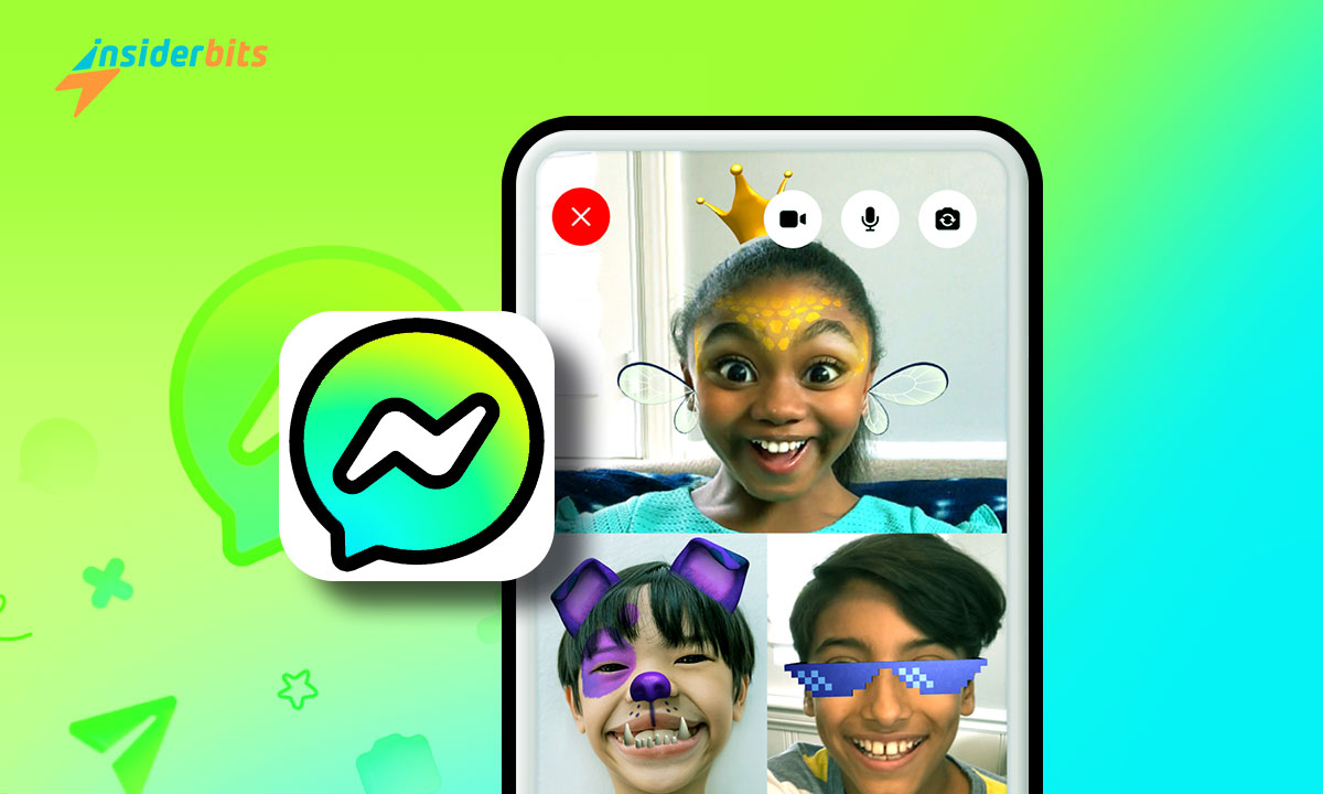 Messenger Kids App, mit der sich Kinder sicher verbinden können