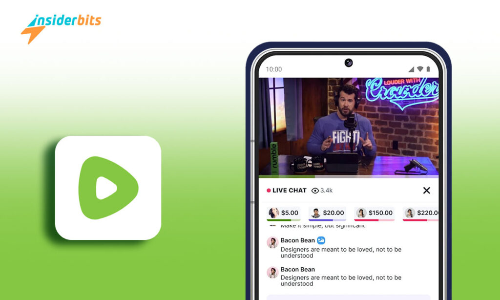 Rumble: live streams and community | Insiderbits