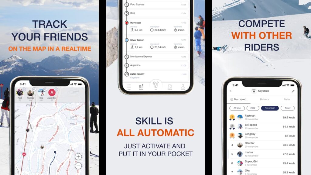 skiing apps
