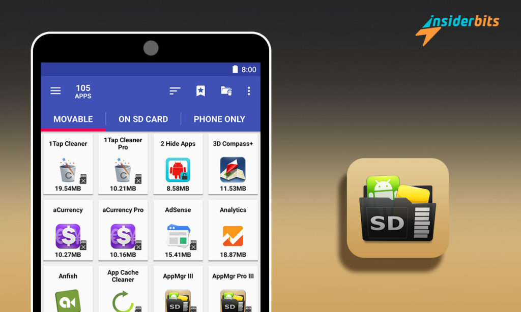 AppMgr III (App 2 SD) | Insiderbits