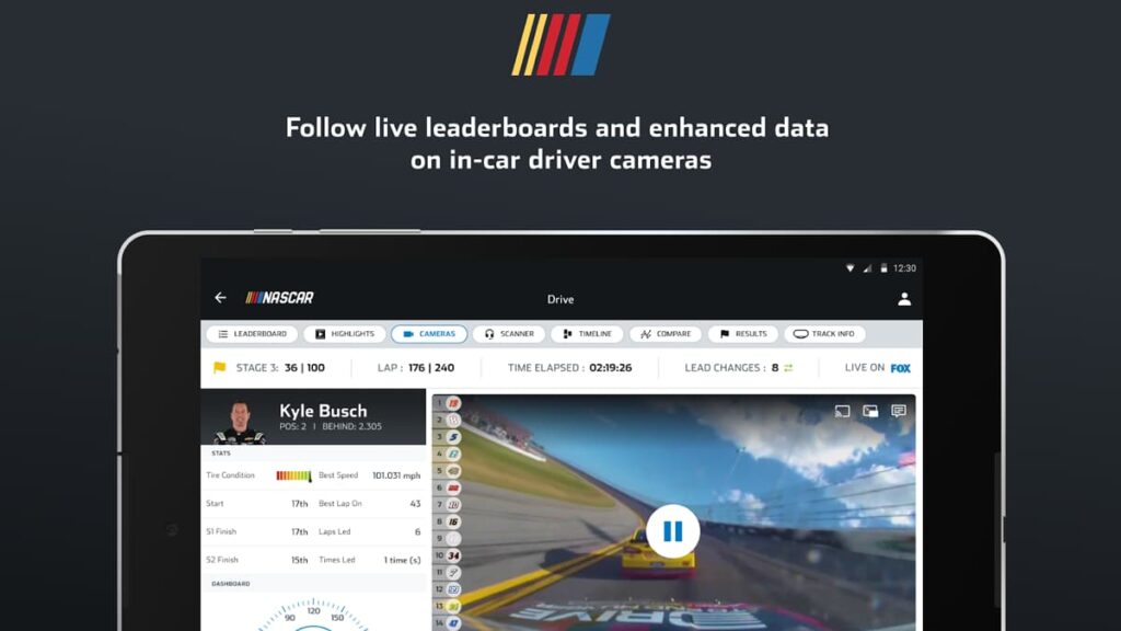 NASCAR Mobile app