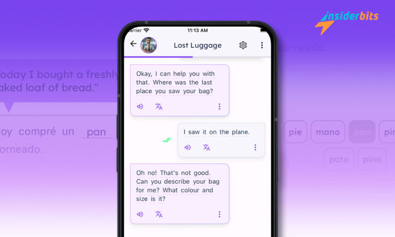 AI language tutor app