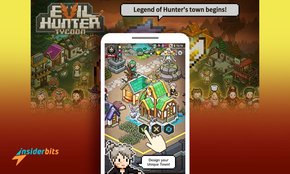 Construire, combattre et conquérir dans Evil Hunter Tycoon