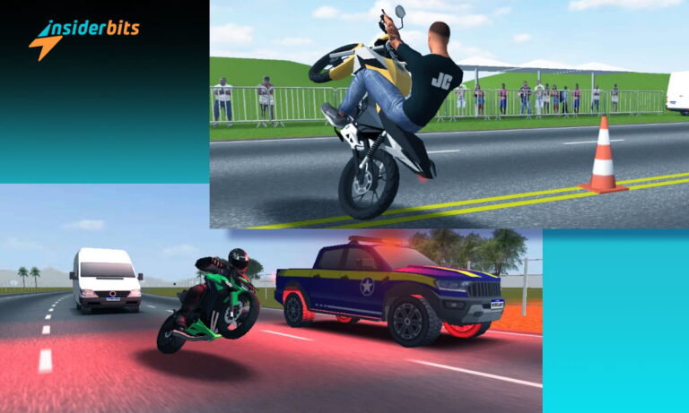 Faites tourner vos moteurs avec Moto Wheelie 3D 1