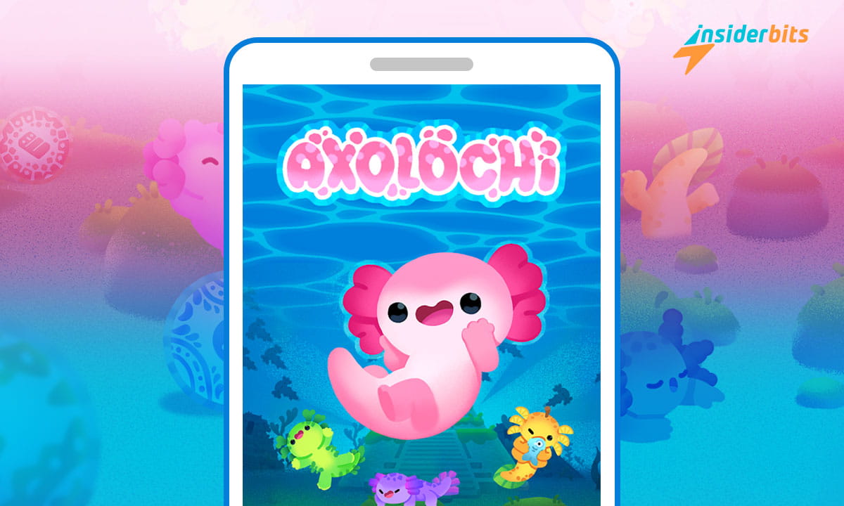 Tamagotchi Salamandra Axolochi