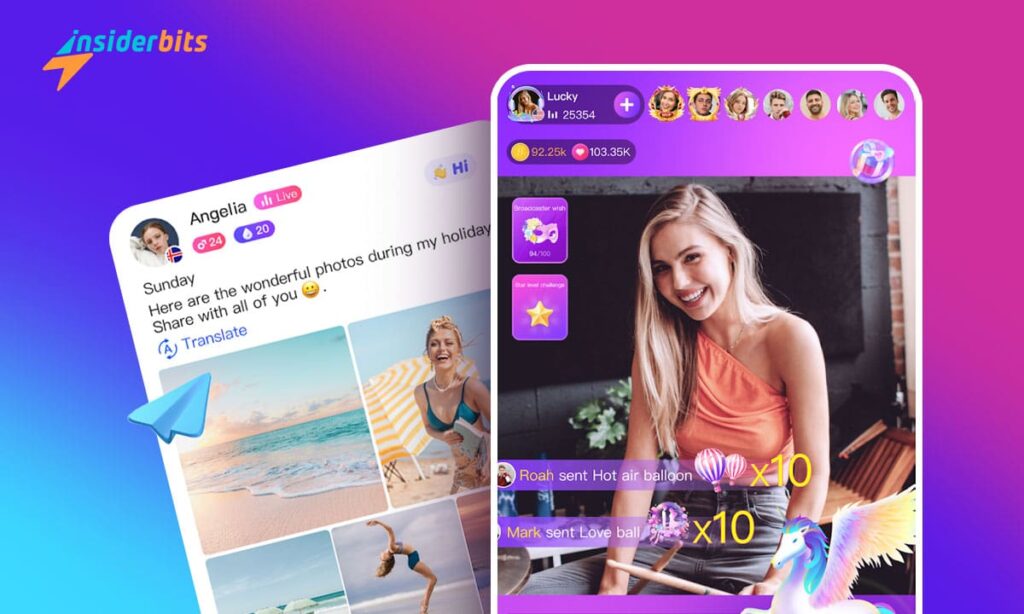 Live In App Free Live Streaming App and Social Platform | Insiderbits