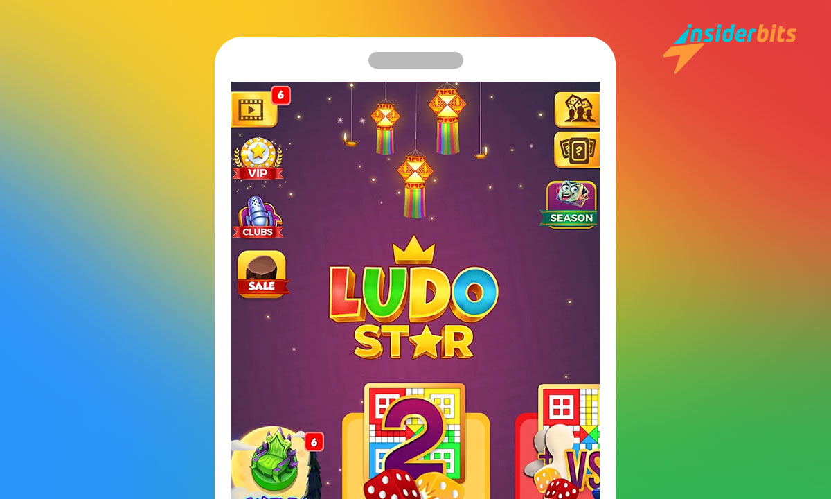 Le vrai jeu Ludo Star sur votre mobile