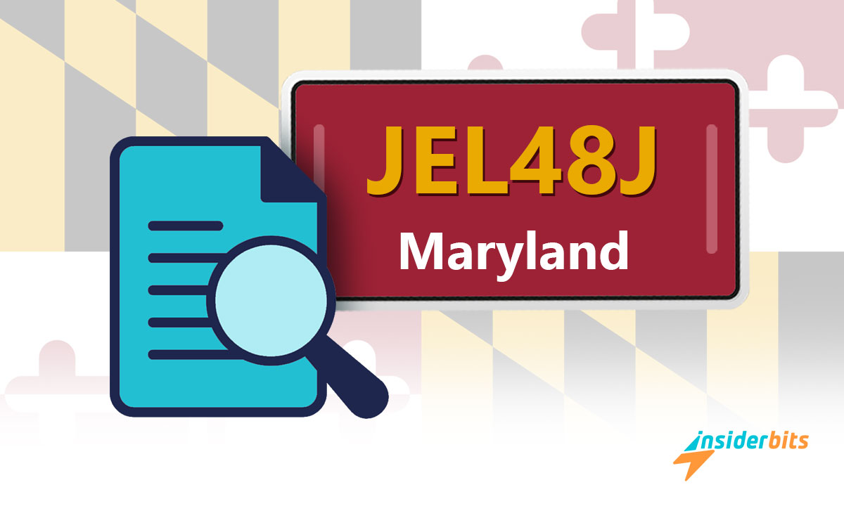 Déverrouiller la plaque d'immatriculation du Maryland Recherche d'informations sur les véhicules