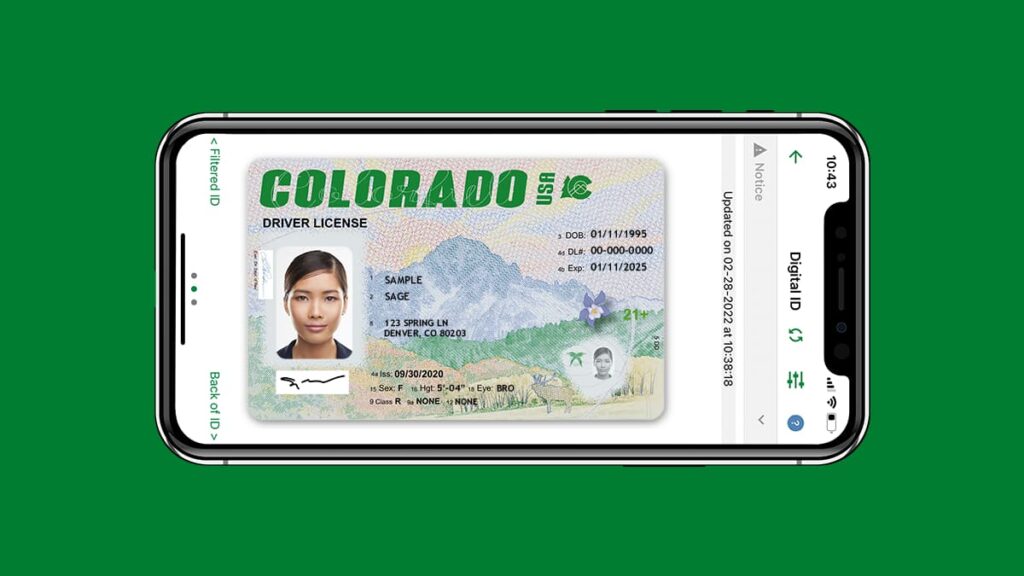 Digital Driver's License in Colorado