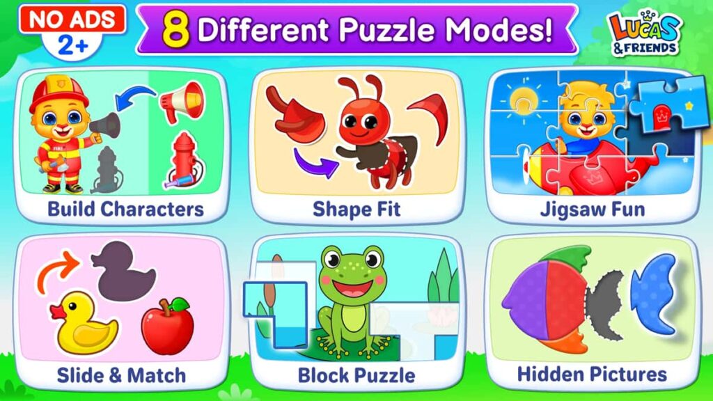 giochi di puzzle per bambini