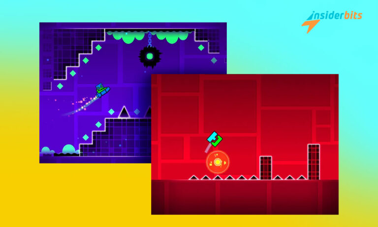 Divertissement sans fin Jeu simple à une touche dans Geometry Dash