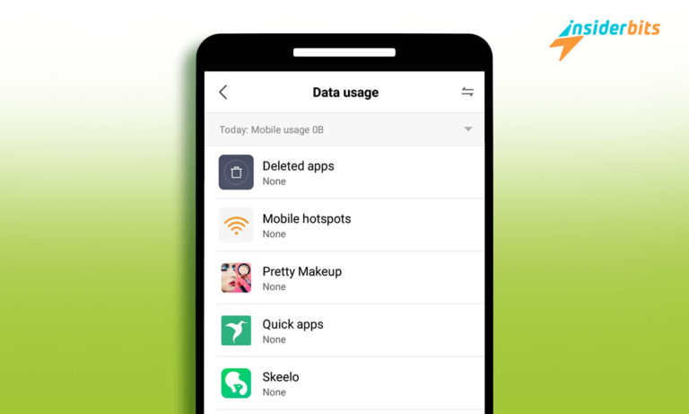 How to check data usage on Android