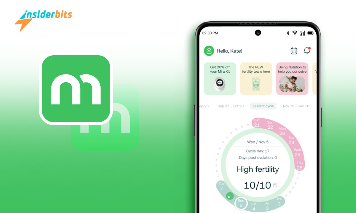Mira - App gratuita per la fertilità per monitorare il ciclo