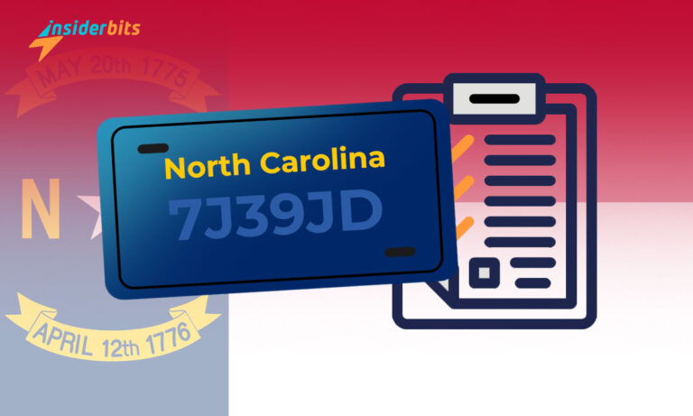 North Carolina License Plate Lookup Decodifica della storia dell'auto