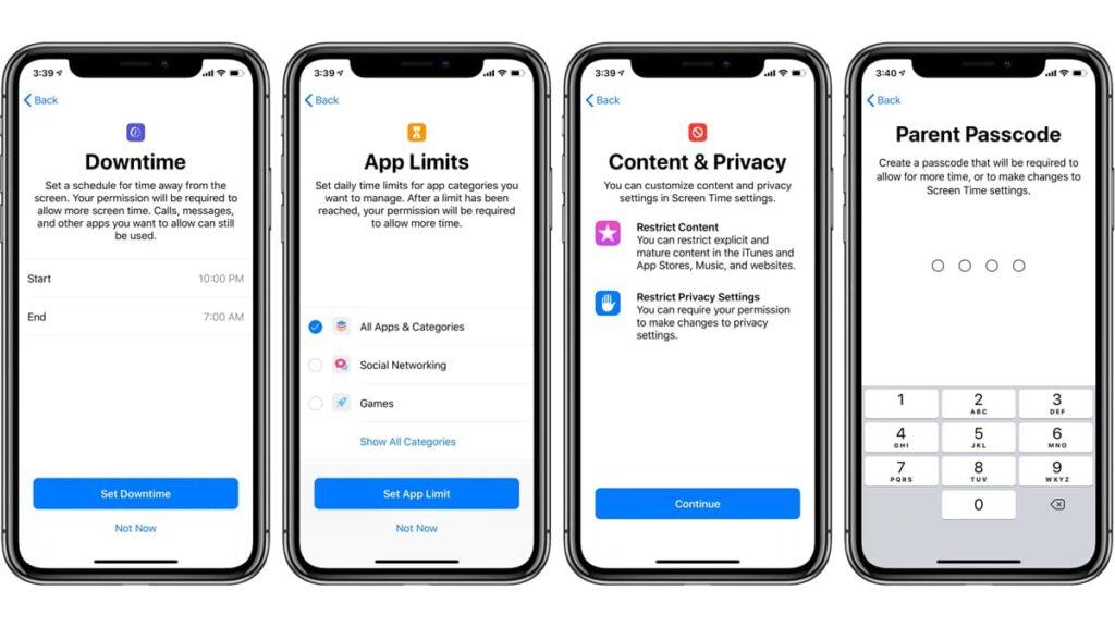 Parental Controls on iPhone