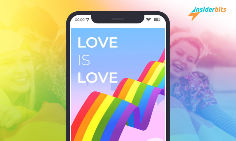 Verbinden Teilen und Feiern LGBTQ Apps für soziale Interaktion