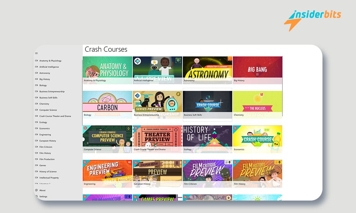 Crash Course Viewer: أداة قوية للمراهقين للتعلم والنمو