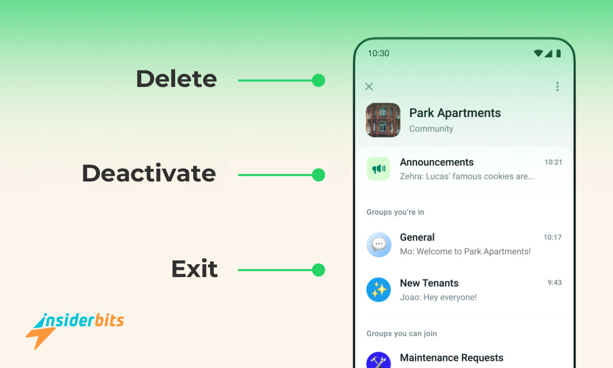 How to Delete, Deactivate, or Exit WhatsApp Community – A Comprehensive Guide