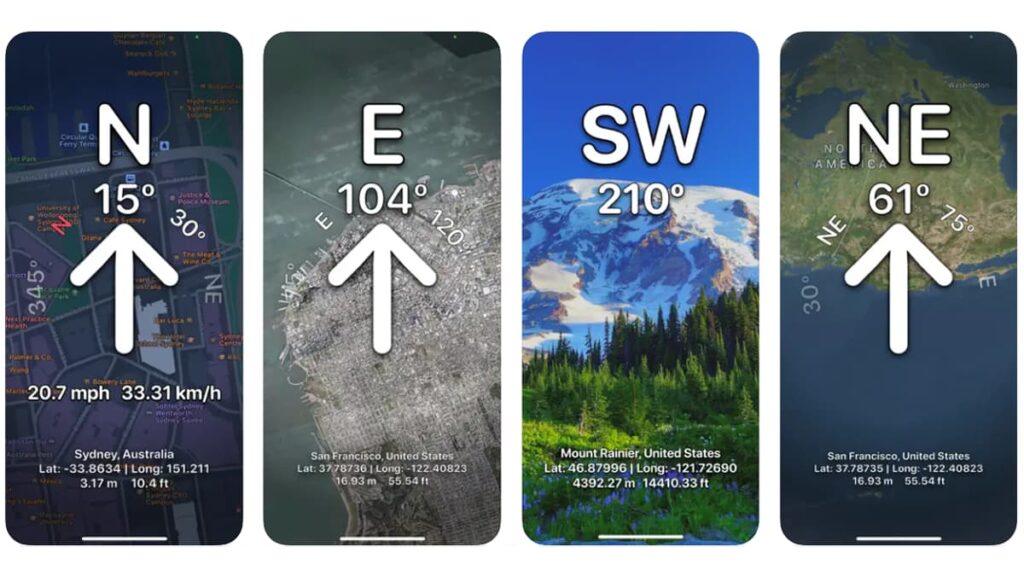 Free Compass Apps for iOS