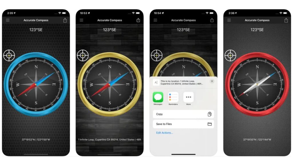 Free Compass Apps for iOS