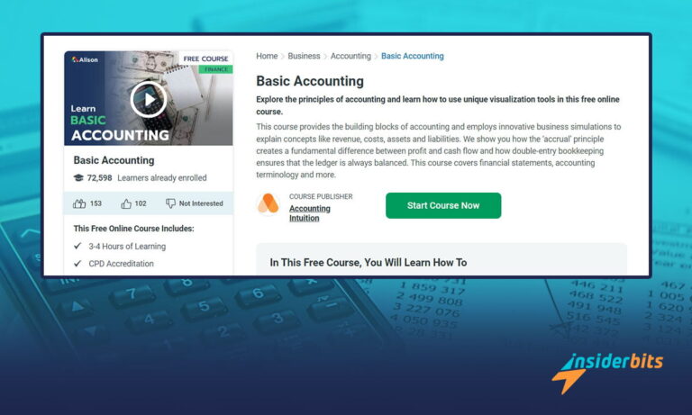 Free Accounting Course How To Register