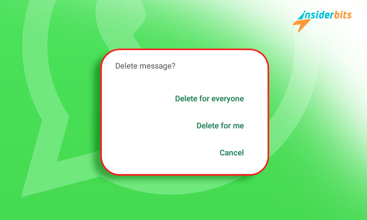 Vie privée 101 : Comment supprimer des messages sur WhatsApp