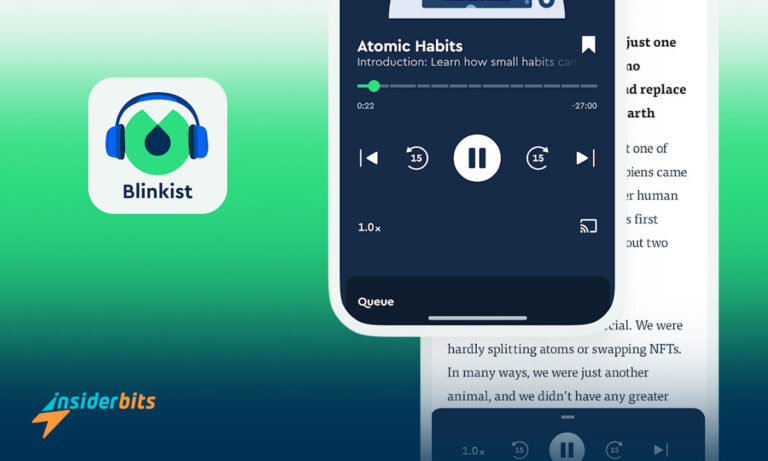 App Blinkist con riassunti di libri in formato audio o testo