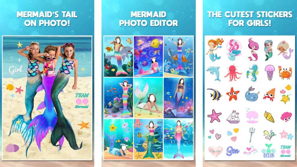 mermaid photo editor