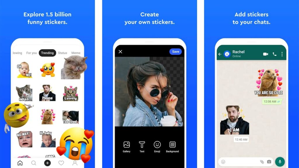 sticker apps for WhatsApp