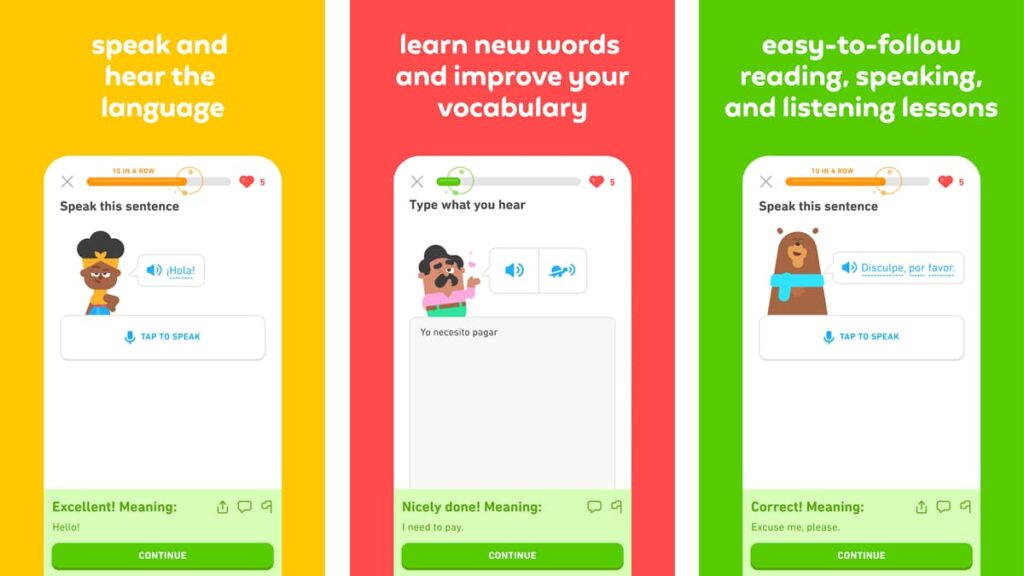 English learning apps